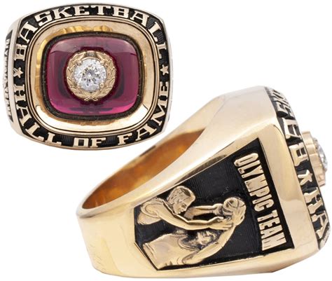Lot Detail Lenny Wilkens Naismith Basketball Hall Of Fame Induction Ring Issued As