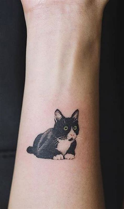 20 Cute Simple Cat Tattoo Ideas For Kitty Lovers Mybodiart