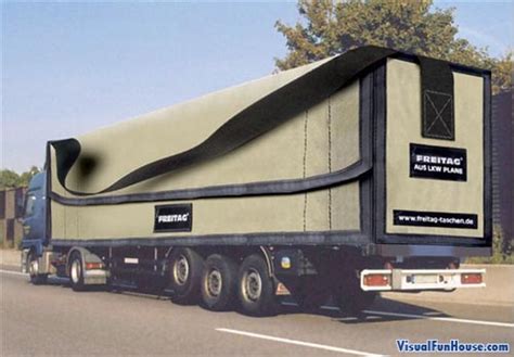 Painted Truck Optical Illusion Visualfunhouse