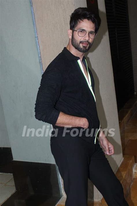 Shahid Kapoor At The Promotions Of Kabir Singh Photo