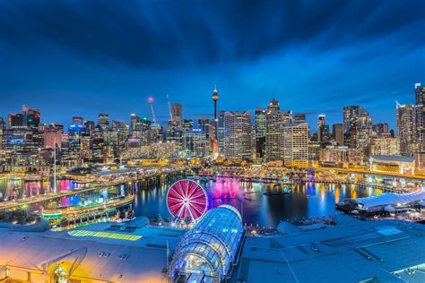Darling Harbour City Of Sydney Australia Hd Wallpapers