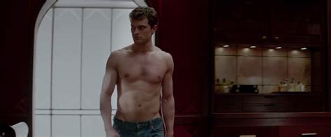 Fifty Shades Of Grey Trailer Jamie Dornan Gets Shirtless As