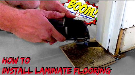 Floor installation kit (spacers, tapping block and pull bar). How To Install Laminate Tile Flooring On Concrete | Floor ...