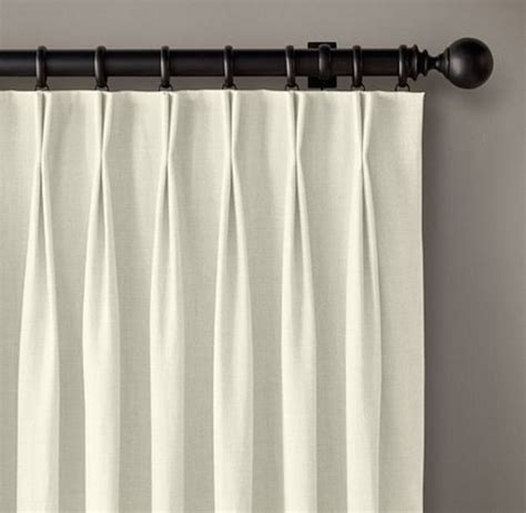 Often the quality of draping it and the material used affects the drapery style drastically. Cost of linen french pleat drapes?