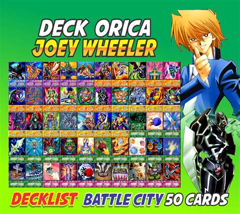 Joey Wheeler Cartas Deck Anime Orica Battle City Etsy M Xico