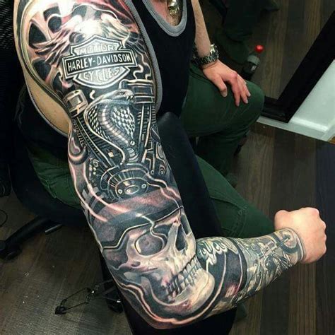 So, if you are ready to get yourself inked and you love harley davidson, then make sure to have a look at the list below. Pin by Jamie Baker on Tats | Harley tattoos, Harley ...