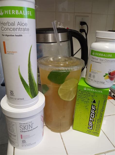 Herbalife Tea Recipes With Liftoff Ideas In Rikobagas