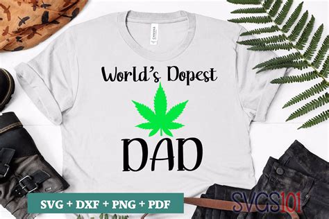 Worlds Dopest Dad Svg Cuttable File Dxf Eps Png Pdf Svg Cutting