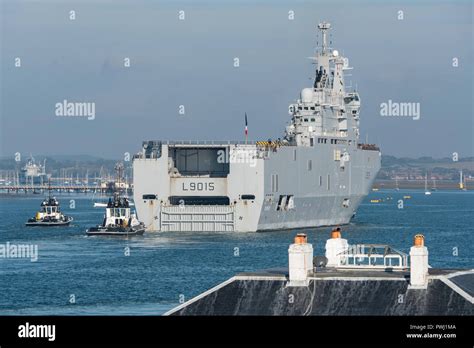 The French Navy Mistral Class Amphibious Assault Ship Fs Dixmude
