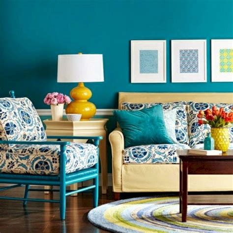 Highest 14 Bright Wall Color Schemes For Your Living Room