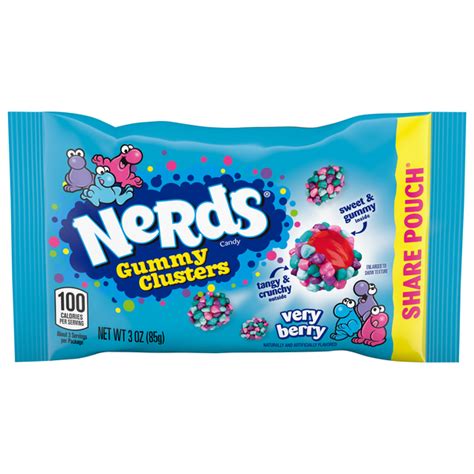 Save On Nerds Gummy Clusters Candy Very Berry Share Pouch Order Online