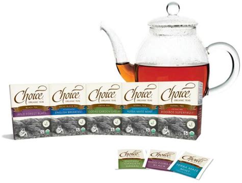 Product Of The Week Choice Organic Teas “good For All” Jane Goodall