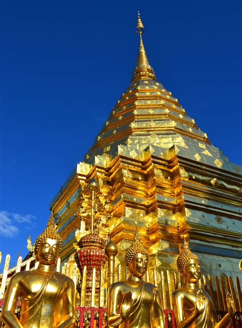 Free photo: Thailand Golden Temple - Golden, Temple, Thailand - Free ...