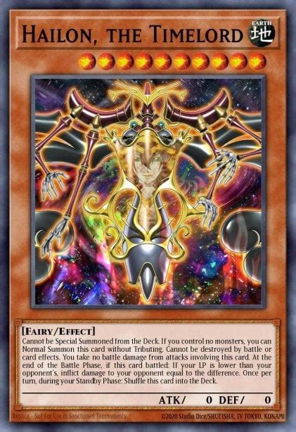 Hailon The Timelord Yu Gi Oh Card Database Ygoprodeck