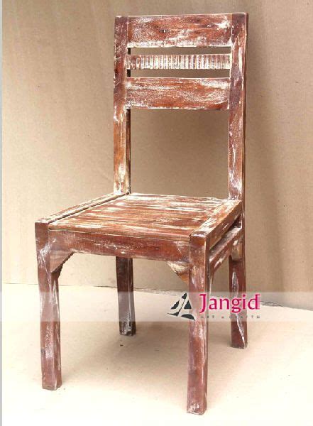This ensures a look and feel that feels tied in and cohesive. Distress Wood Indian Restaurant Dining Chair by Jangid Art ...