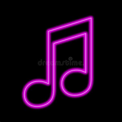 Music Icon Aesthetic Pink Neon