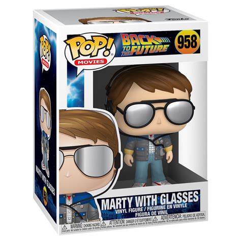 Funko Pop Movies Volver Al Futuro Marty Con Lentes — Distrito Max