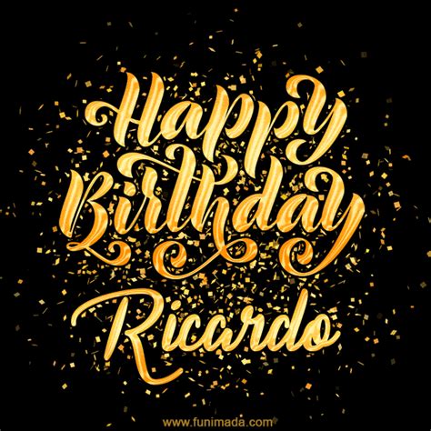Happy Birthday Card For Ricardo Download  And Send For Free