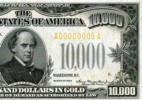 10000 Dollar Bill Value Value In Different Conditions Future Art Fair