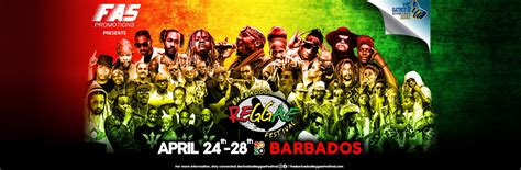 visit the barbados reggae festival for some chilled caribbean beats