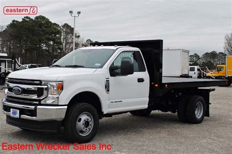 2021 Ford F350 4x4 With Knapheide Flatbed Dump Sold Eastern