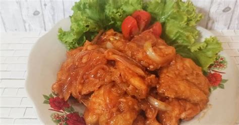 Resep Ayam Asam Manis Sederhana Ala Restoran Oleh Bunda Salsa Cookpad