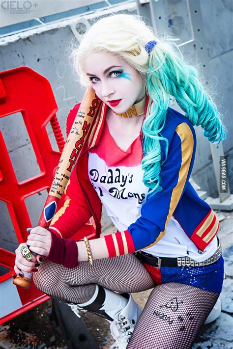 Deguisement Harley Quinn A Faire Soi Meme - Harley Quinn Suicide Squad Cosplay by Gaia Kay (PrincessGaia Cosplay