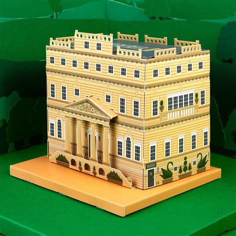 Build Your Own 3d Stately Home Paper Things