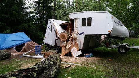 90 Mph Straight Line Winds Part Of Storm That Hit Upper Peninsula