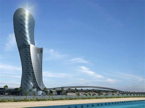 Capital Gate Building The Leaning Tower Of Abu Dhabi