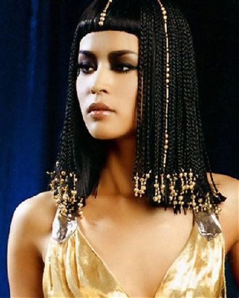 Hot Sale Cos Cleopatra Hairstyle Braid Hair Wig Egypt Geography Queen