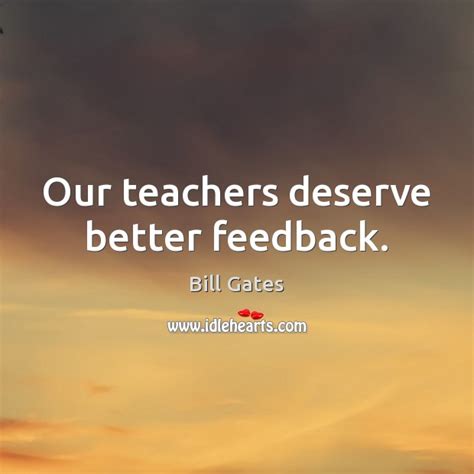 Our Teachers Deserve Better Feedback Idlehearts