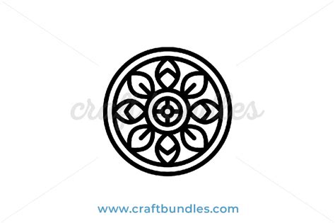 Download Intricate Mandala SVG Cut File - CraftBundles