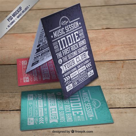 Download Free PSD | Party flyer mockup
