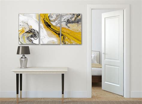 I recommend you to collect all yellow mustard color wallpapers by visiting the gallery below Mustard Yellow and Grey Swirl Bedroom Canvas Wall Art ...