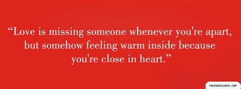 Here are 30 love quotes to remind you to fight for your passions. Love Is Quote Facebook Cover - fbCoverLover.com
