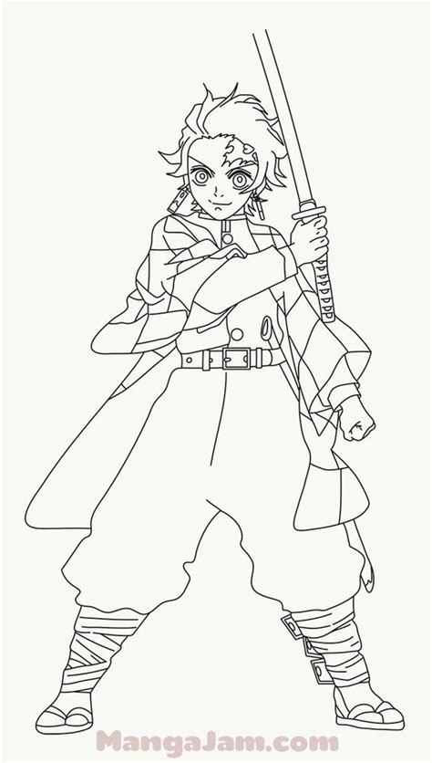Aprenda á desenhar personagens de Kimetsu no Yaiba Demon Slayer Esboço de anime Desenho de