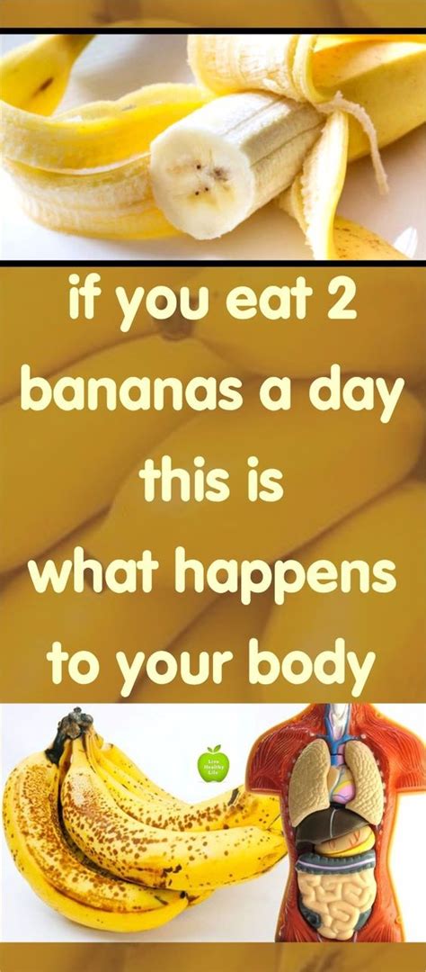 If You Eat 2 Bananas A Day This Is What Happens To Your Body Health Capsules