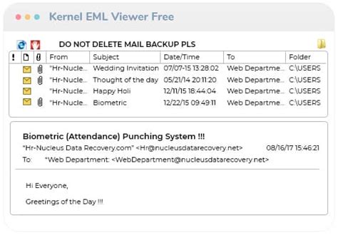 Eml Viewer Free Tool To View Eml Files Without Outlook Express
