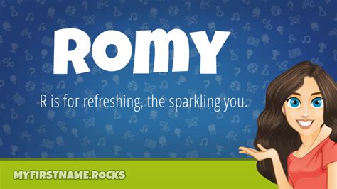 Romy First Name Personality And Popularity