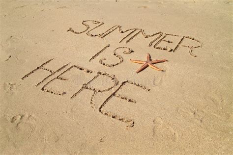 Summer Is Here Stock Image Image Of Starfish Beach 18277251