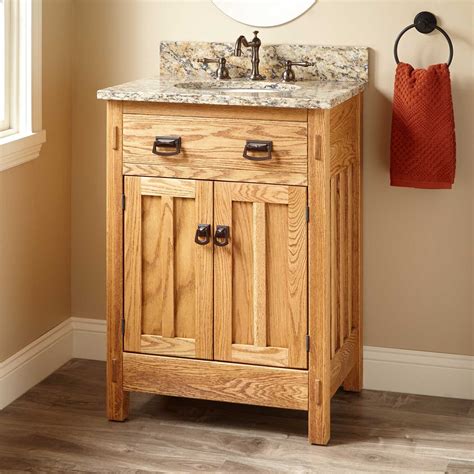 We offer hundreds that meet these criteria, including a selection under 15 inches deep. 24" Narrow Depth Mission Hardwood Vanity for Undermount ...