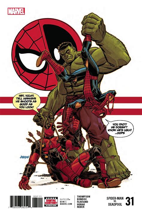Spider Man Deadpool 31 Leg Comichub