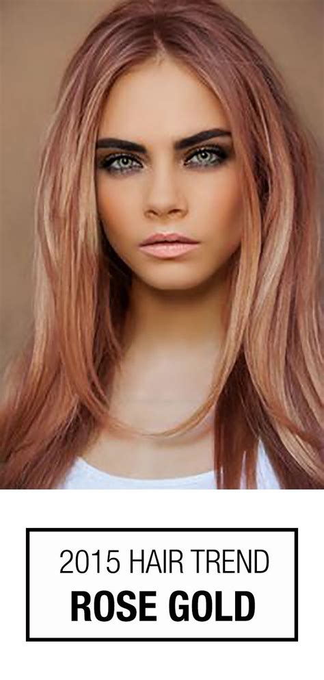 Fashion Window Rose Gold Hair Color This Hair Color Trend Isnt Just