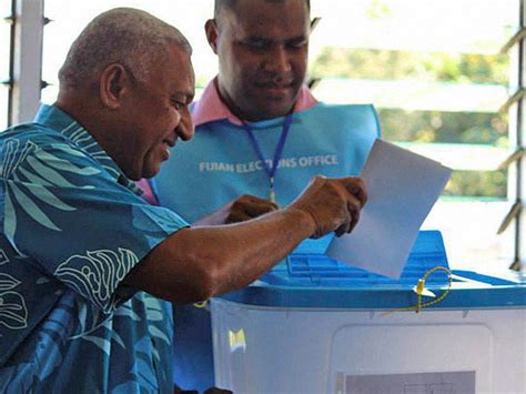 Fiji Goes To Polls General Elections Begin Oneindia News