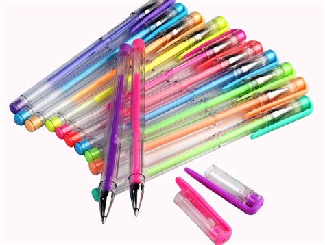 Buy Cloud9 Jp Set Of 12 Multi Color Gel Pen Neon Colors Online ₹500