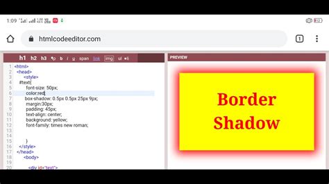 Text Shadow On Css Using Html YouTube