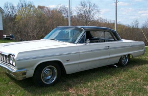 1964 Chevrolet Impala Super Sport Ss Clean Title 89000 Miles White