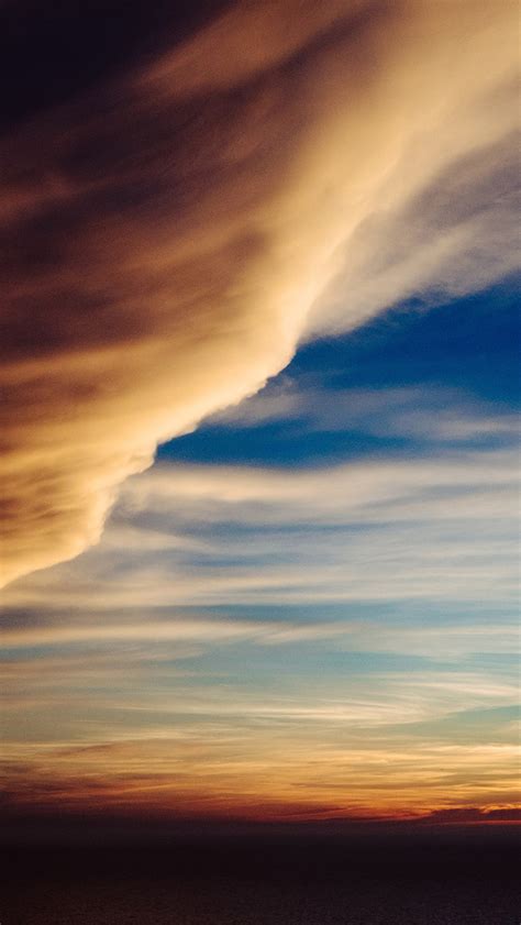 Cloud Sky Rainbow Sunset Iphone Wallpapers Free Download