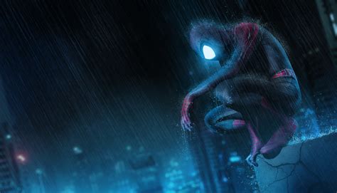 Spider Man 4k Wallpaper Neon Marvel Superheroes Cosplay Graphics